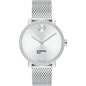 UC Berkeley Haas Women's Movado Bold with Crystal Bezel & Mesh Bracelet