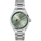 WSU Women's TAG Heuer Steel Carrera Automatic with Green Dial