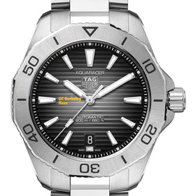 UC Berkeley Haas Men's TAG Heuer Steel Automatic Aquaracer with Black Dial