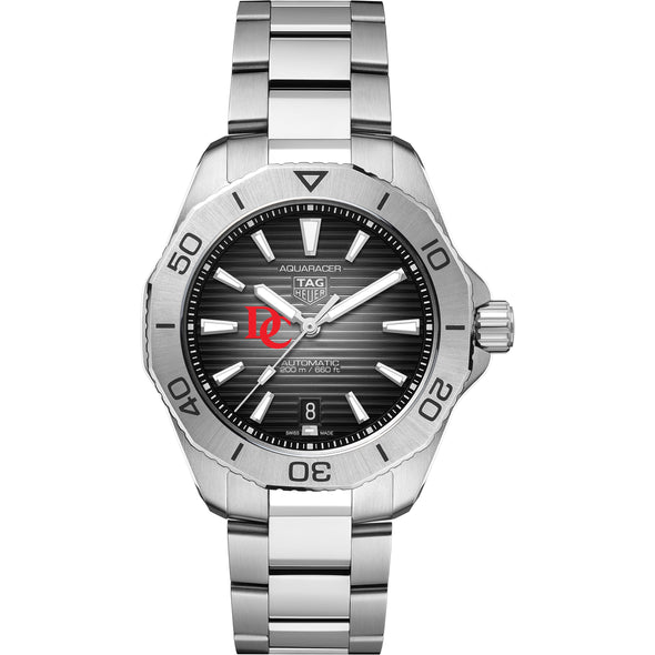 Davidson Men's TAG Heuer Steel Automatic Aquaracer with Black Dial