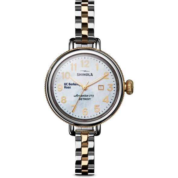 UC Berkeley Haas Shinola Watch, The Birdy 34 mm MOP Dial