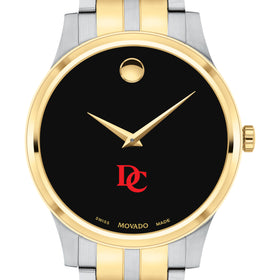 Davidson Men's Movado Collection Two-Tone Watch with Black Dial