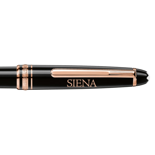 Siena Montblanc Meisterstück Classique Ballpoint Pen in Red Gold