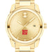 Boston University Men's Movado BOLD Gold with Date Window