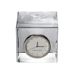 Fordham Glass Desk Clock by Simon Pearce