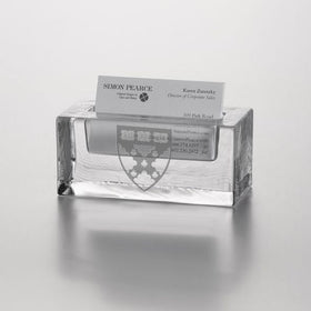 HBS Glass Business Cardholder by Simon Pearce