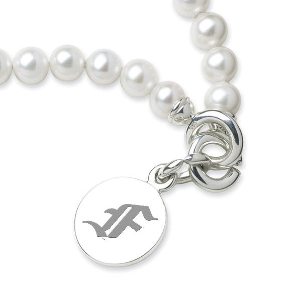 Fordham Pearl Bracelet with Sterling Silver Charm