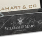 College of William & Mary Marble Business Card Holder