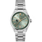 Oklahoma Women's TAG Heuer Steel Carrera Automatic with Green Dial