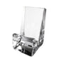 Tepper Glass Phone Holder by Simon Pearce