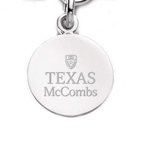 Texas McCombs Sterling Silver Charm