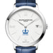 Columbia Women's Baume et Mercier 36.5mm Classima Watch with White Dial & Blue Leather Strap