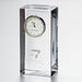 Tepper Tall Glass Desk Clock by Simon Pearce