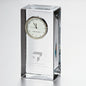 Tepper Tall Glass Desk Clock by Simon Pearce
