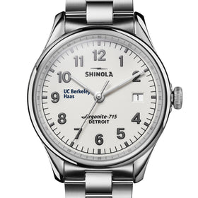 UC Berkeley Haas School of Business Shinola Watch, The Vinton 38 mm Alabaster Dial at M.LaHart & Co.