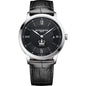 Columbia Men's Baume et Mercier 40mm Classima Quartz Watch with Black Dial & Black Leather Strap