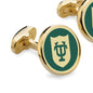 Tulane University Enamel Cufflinks