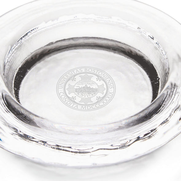 BU Glass Wine Coaster by Simon Pearce