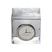Tepper Glass Desk Clock by Simon Pearce