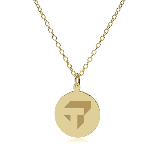 Tepper 14K Gold Pendant & Chain