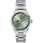 Purdue Women's TAG Heuer Steel Carrera Automatic with Green Dial