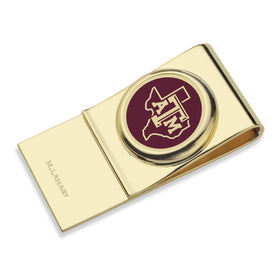 Texas A&M Enamel Money Clip