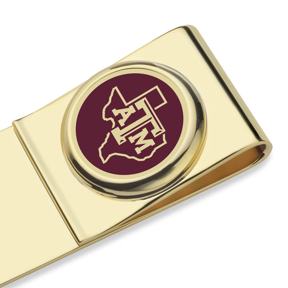Texas A&M Enamel Money Clip