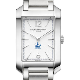 Columbia Women's Baume et Mercier 35X22mm Hampton Watch with Silver Dial & Bracelet