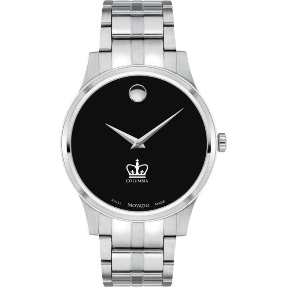 Columbia Men's Movado Collection Stainless Steel Watch with Black Dial