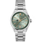 Yale SOM Women's TAG Heuer Steel Carrera Automatic with Green Dial