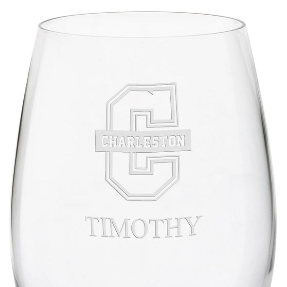 Charleston Red Wine Glasses