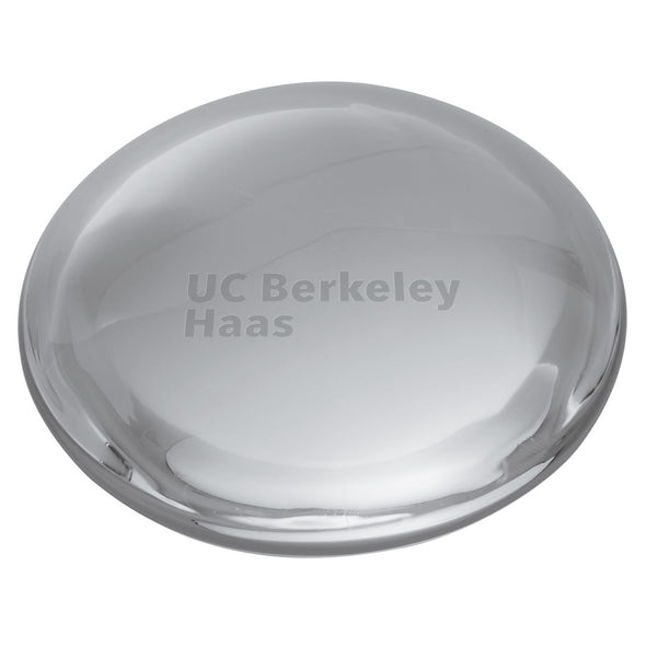 Berkeley Haas Glass Dome Paperweight by Simon Pearce