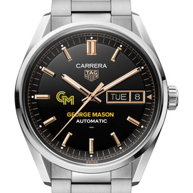 George Mason Men's TAG Heuer Carrera Day-Date with Black Dial
