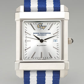 George Washington University Collegiate Watch with RAF Nylon Strap for Men