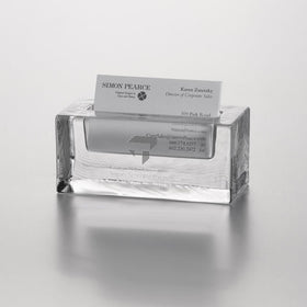 Tepper Glass Business card holder by Simon Pearce