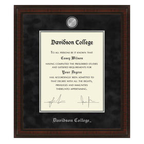Davidson College Diploma Frame - Excelsior