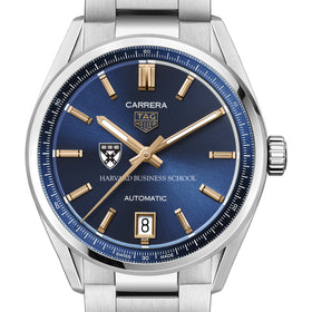 HBS Women's TAG Heuer Steel Carrera Automatic with Blue Dial
