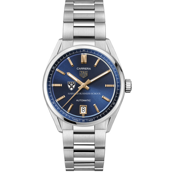 HBS Women's TAG Heuer Steel Carrera Automatic with Blue Dial