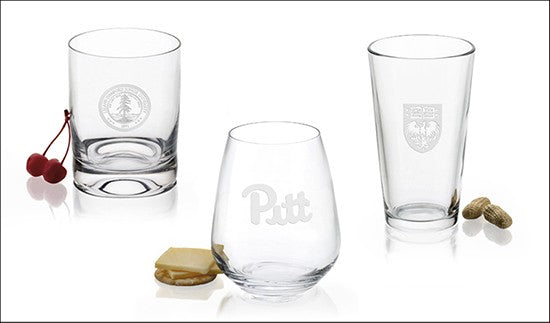 Custom University Glassware