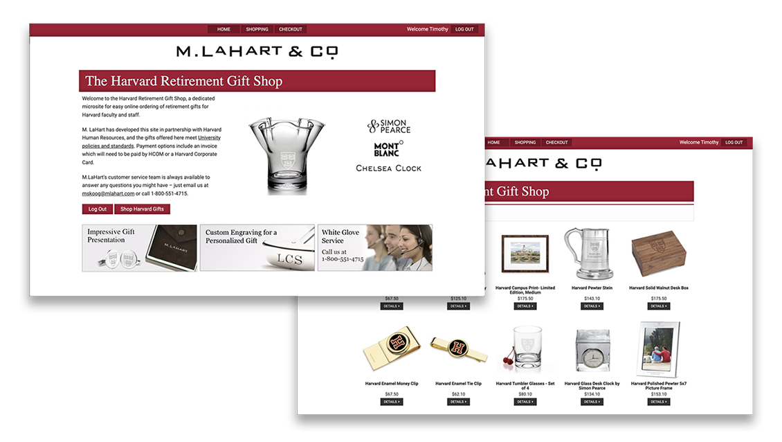 Screenshot of Micro Site