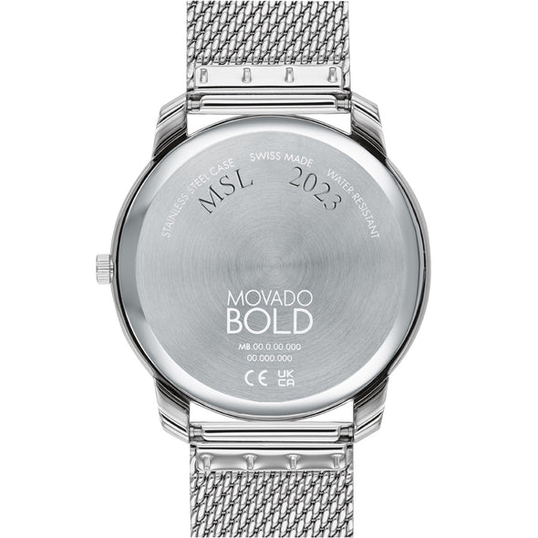 Ross School of Business Men's Movado Stainless Bold 42 - shot #3