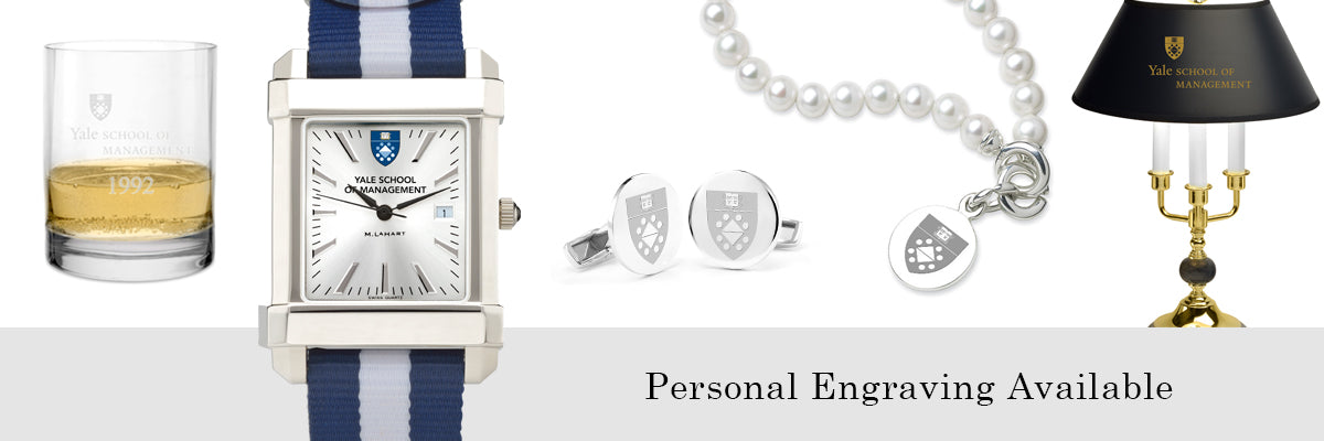 Best selling Yale School of Management watches and fine gifts at M.LaHart