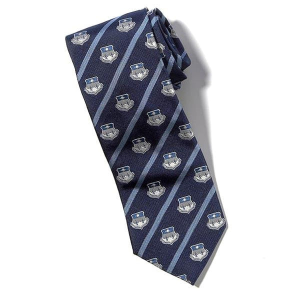 Air Force Academy Tie - Blue - Extra Long Shot #2