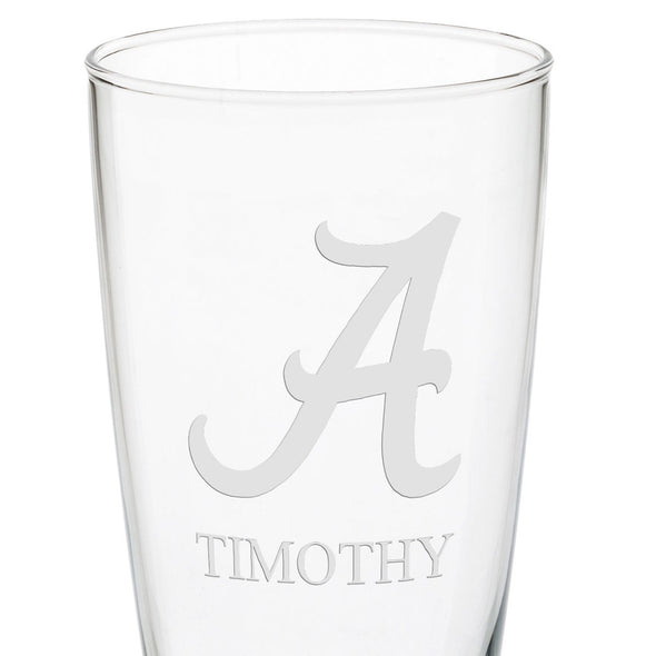 Alabama 20oz Pilsner Glasses - Set of 2 Shot #3