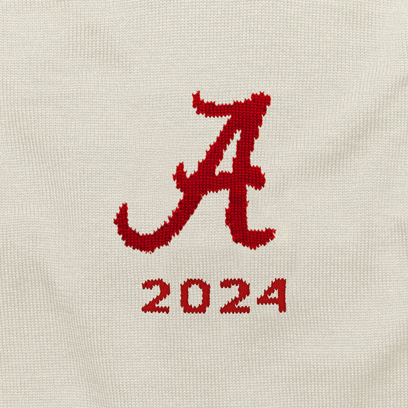 2024 Alabama  Ivory and Red Sweater Shot #4