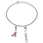 Alabama Class Year Sterling Silver Anklet Shot #3