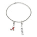 Alabama Class Year Sterling Silver Anklet