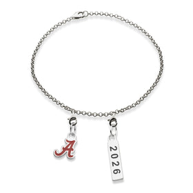 Alabama Class Year Sterling Silver Bracelet Shot #1