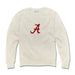 Alabama Ivory and Red Letter Sweater by M.LaHart