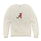 Alabama Ivory and Red Letter Sweater by M.LaHart Shot #1